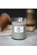 Woodwick - Ароматична свічка з ароматом копченого дерева та яблучної шкірки  Fireside - Зображення 4