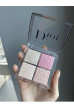 Dior - Палетка хайлайтеров 004 Glow Face Palette - Фото 3