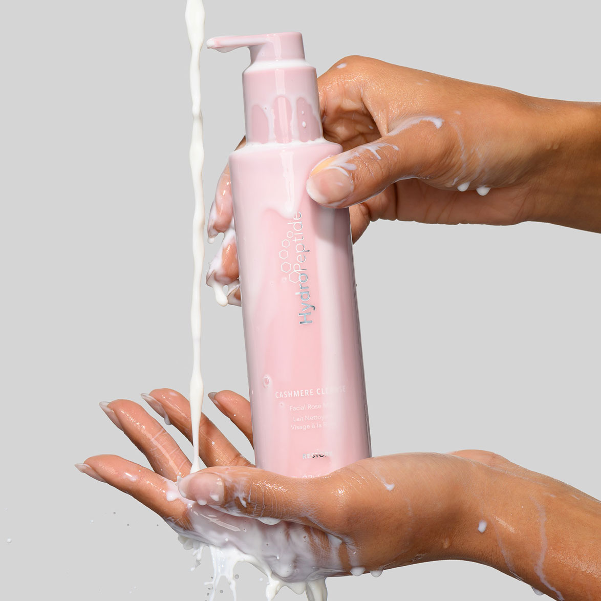 HydroPeptide - Трояндове молочко для очищення обличчя Cashmere Cleanse - Зображення 2