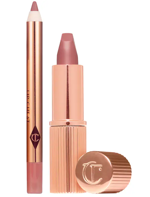 Charlotte Tilbury - Набор для губ Pillow Talk Mini Pillow Talk Lipstick &amp; Liner Set - Фото 1