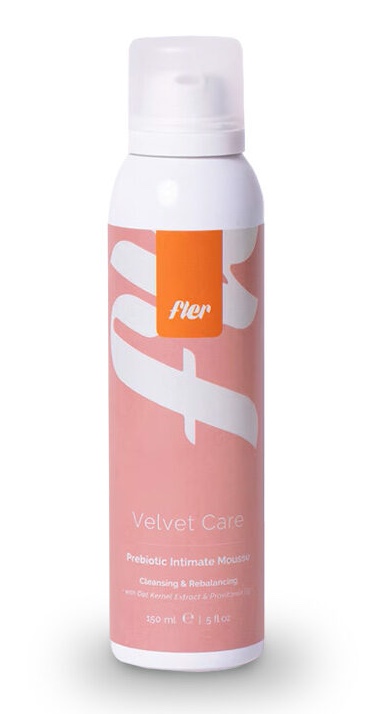 Fler - Мусс для интимной гигиены с пребиотиком Velvet Care Intimate Prebiotic Mousse - Фото 1