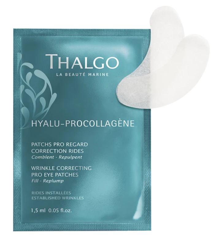 Thalgo - Пластир-маска для очей "Коректор зморшок" Hyalu-Procollagen Wrinkle Correcting Pro Eye Patches - Зображення 1