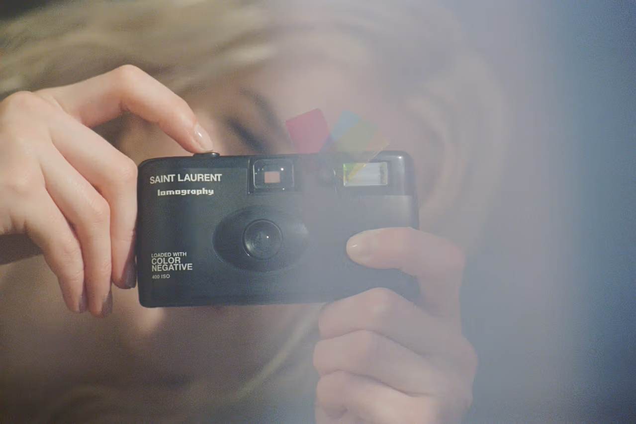 Плівкова камера Saint Laurent Rive Droite x Lomography camera - Зображення 4