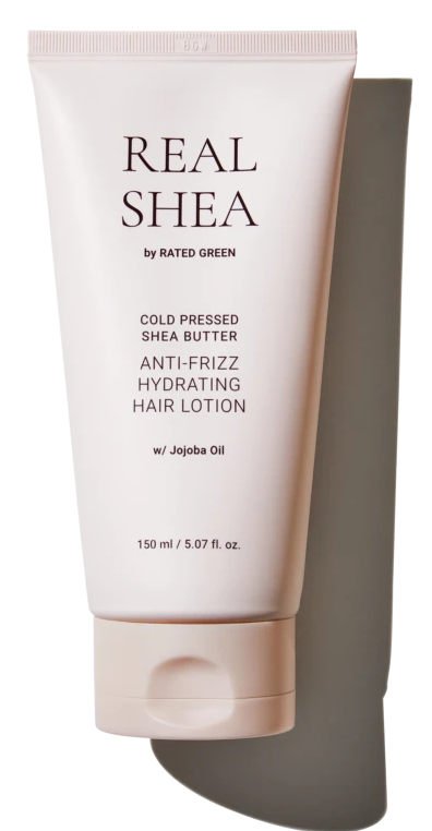 Rated Green - Увлажняющий лосьон для волос с маслом ши Real Shea Cold Pressed Shea Butter Anti-Frizz Hydrating Hair Lotion - Фото 1