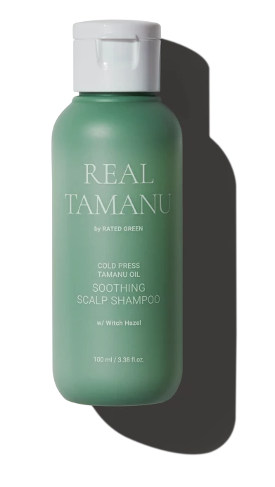 Rated Green - Успокаивающий шампунь с маслом таману Real Tamanu Tamanu Oil Soothing Scalp Shampoo - Фото 6