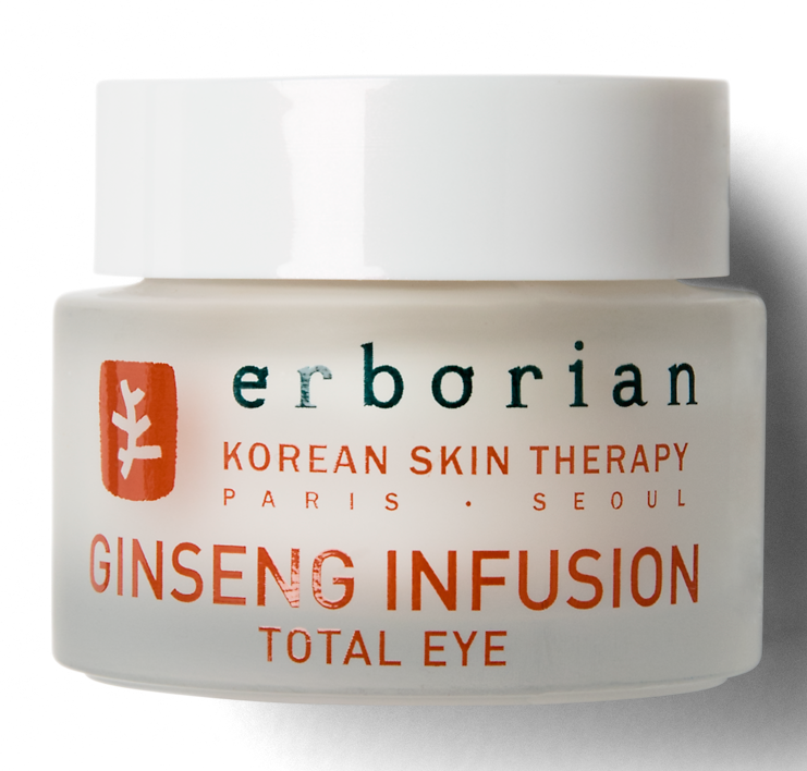 Erborian - Восстанавливающий крем для кожи вокруг глаз с женьшенем Ginseng Infusion Total Eye Tensor Effect Eye Cream - Фото 1