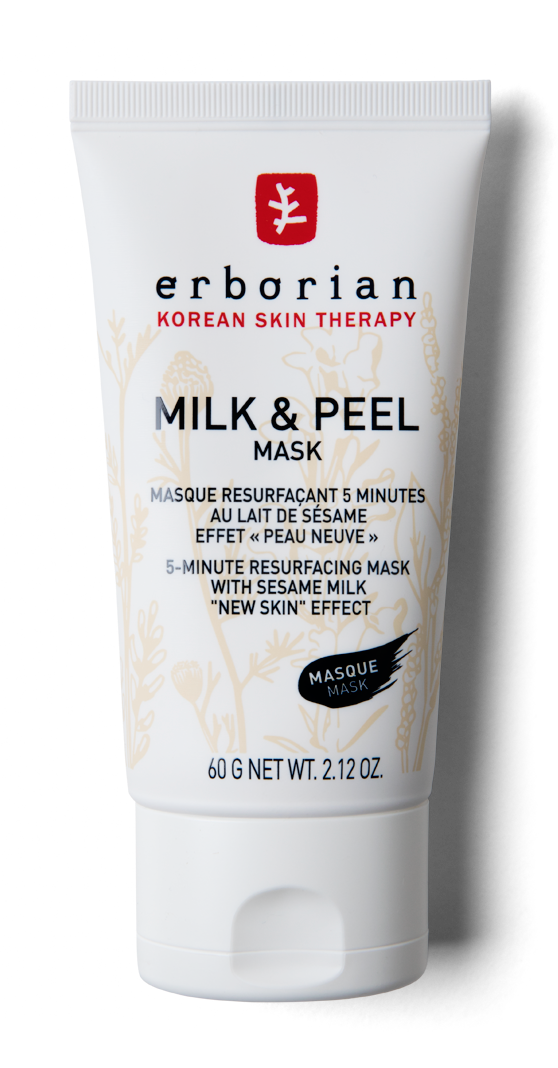 Erborian - Розгладжуюча маска-пілінг "Кунжутне молоко" Milk &amp; Peel Mask - Зображення 1
