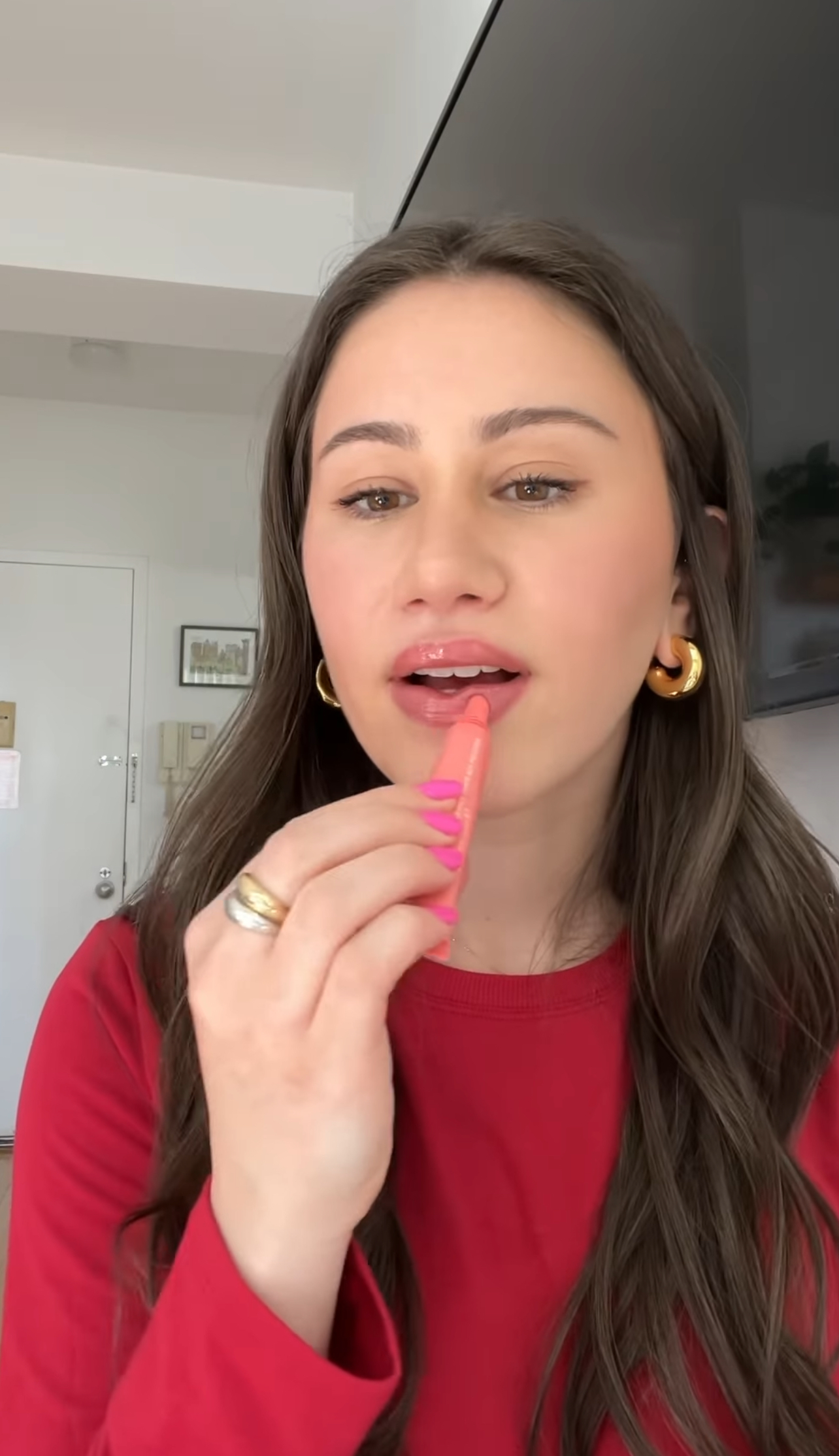 Rhode - Лімітований пептидний тінт для губ "Peach pit" Peptide lip tint - Зображення 5