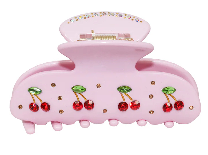 Emi Jay - Крабик для волос "Pink Cherry Pie" Sweetheart Clip in Pink Cherry Pie - Фото 1