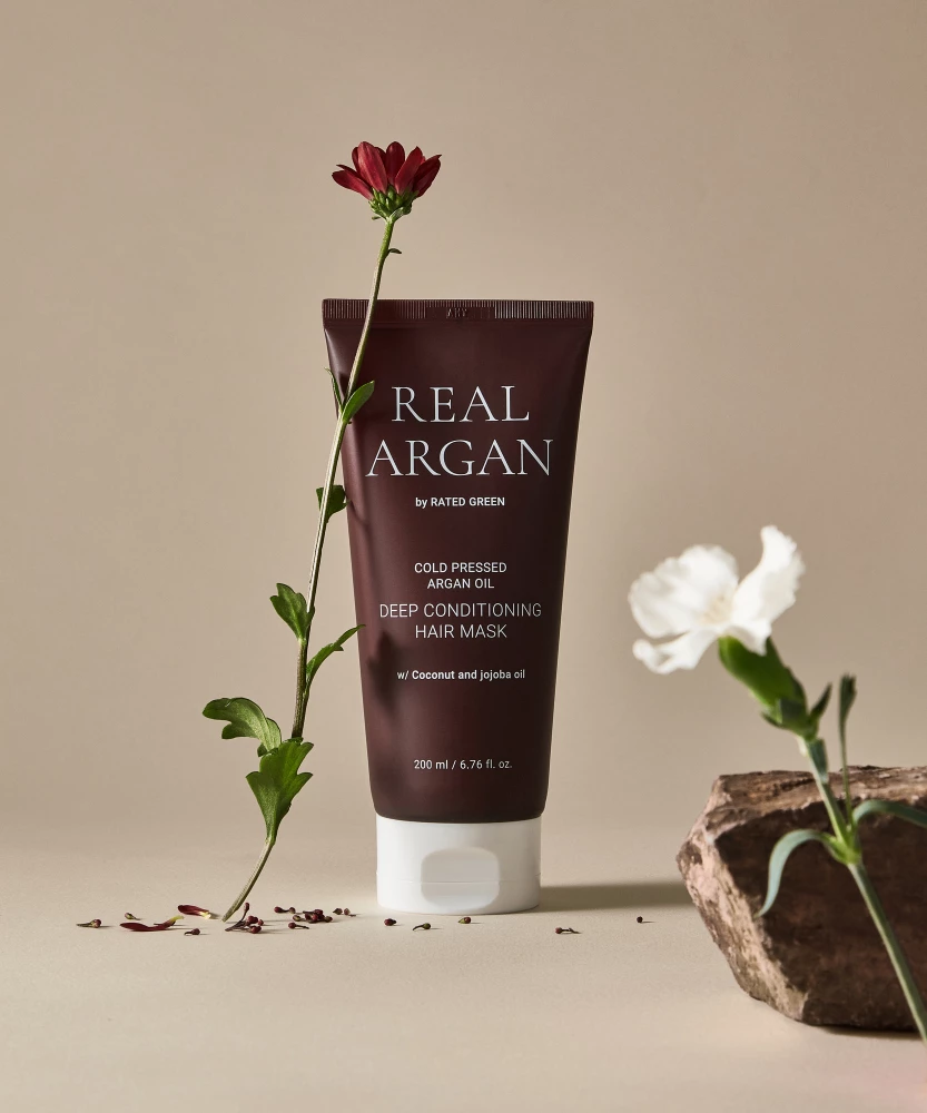 Rated Green - Глубоко кондиционирующая маска с аргановым маслом Real Argan Deep Conditioning Hair Mask - Фото 2