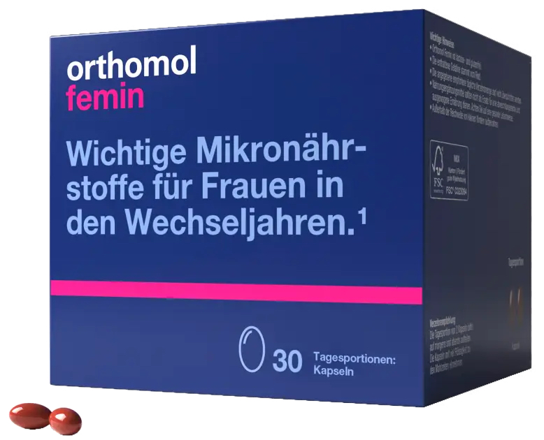 Orthomol - Orthomol Femin (капсулы) Femin - Фото 1