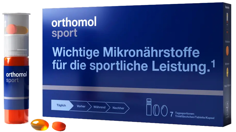 Orthomol - Orthomol Sport (питна суспензія-таблетки-капсули) Sport - Зображення 1