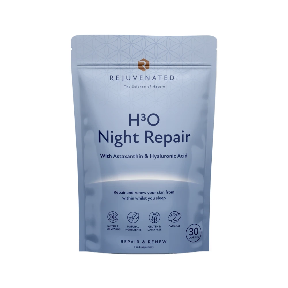 Rejuvenated - Активні капсули для нічного відновлення і зволоження шкіри H3O Night Repair - Зображення 1