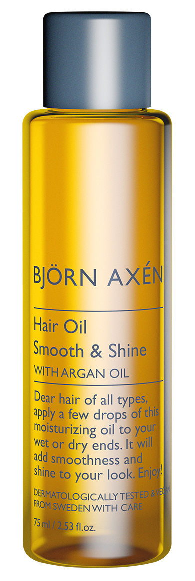 Björn Axén - Арганова олія для розгладження та блиску волосся Hair Oil Smooth &amp; Shine - Зображення 1