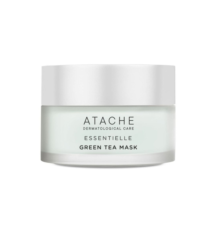 Atache - Відновлююча і заспокійлива маска з екстрактом зеленого чаю Essentielle Reaffirming Mask Green Tea - Зображення 2