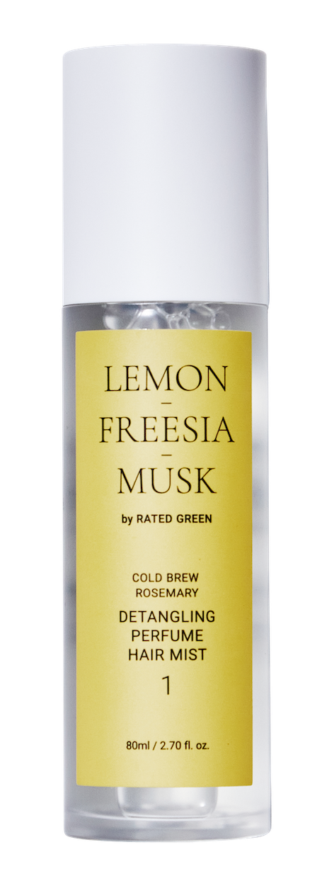 Rated Green - Парфумований міст для волосся 1 (лимон-фрезія-мускус) Perfume hair mist-1 Lemon- Freesia-Musk - Зображення 1