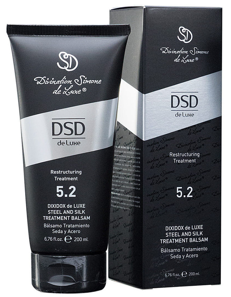 DSD de Luxe - Відновлюючий бальзам Сталь і шовк 5.2 Steel and Silk Treatment Balsam - Зображення 1