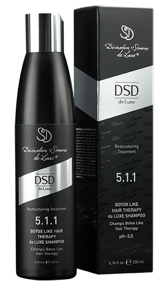 DSD de Luxe - Відновлюючий шампунь Ботокс 5.1.1 Botox Hair Therapy de Luxe Shampoo - Зображення 1