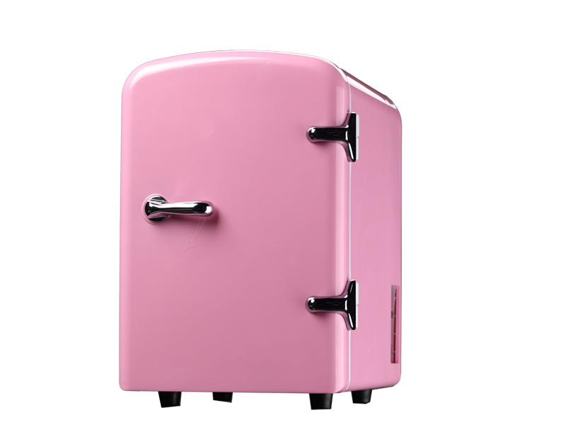 Міні холодильник рожевий Mini Fridge - Зображення 1