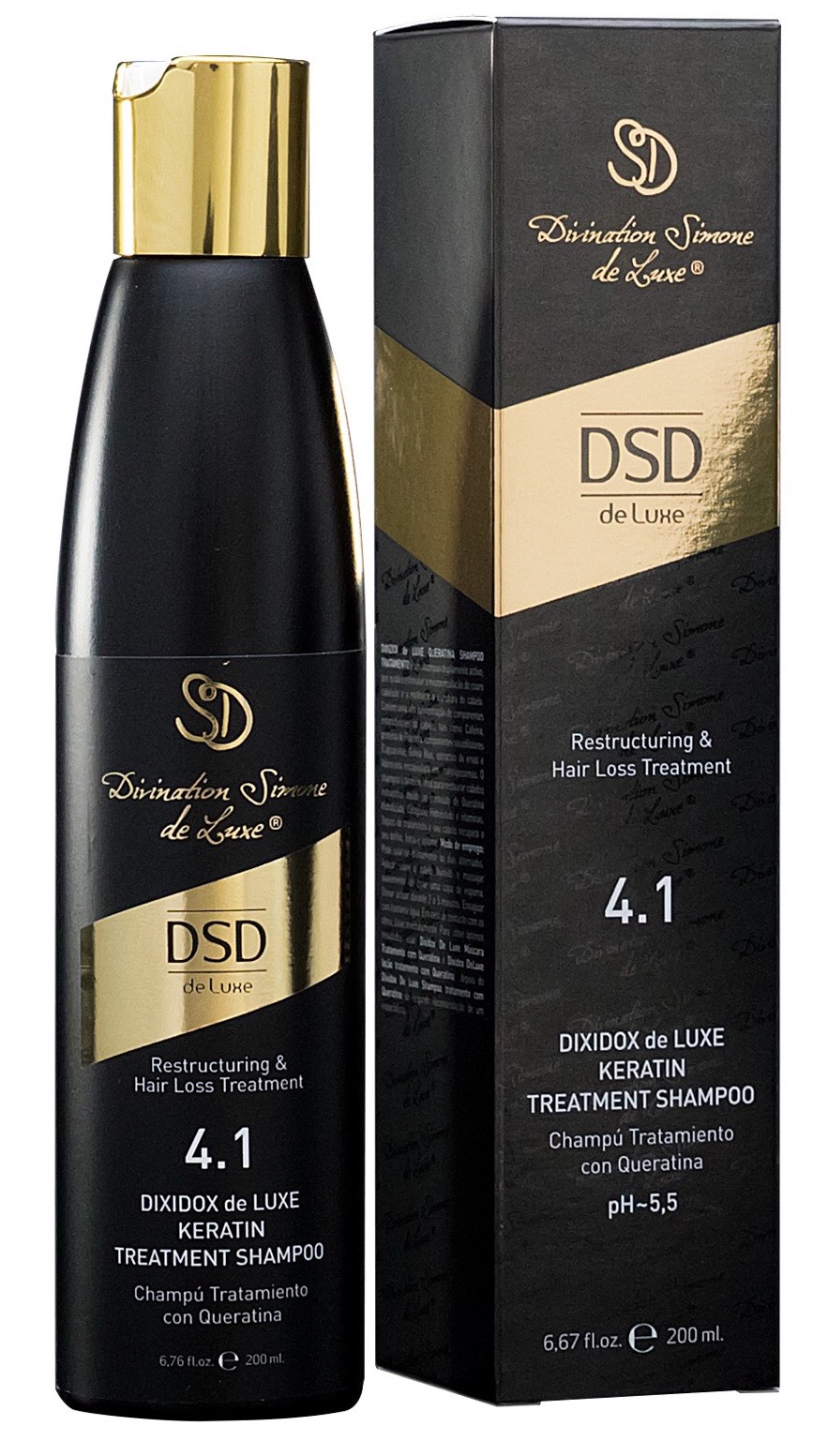 DSD de Luxe - Відновлюючий шампунь з кератином 4.1 Dixidox Keratin Treatment Shampoo - Зображення 1