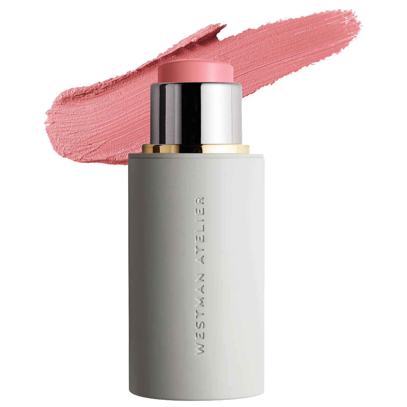 Westman Atelier - Кремовые румяна мини Baby Cheeks Lip + Cheek Cream Blush Stick - Фото 1