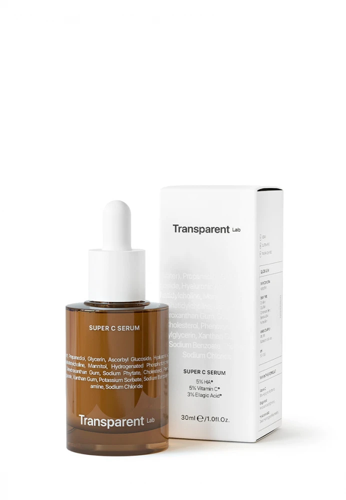 Transparent Lab - Сироватка для тонких зморшок і пружної шкіри Super C Serum - Зображення 3