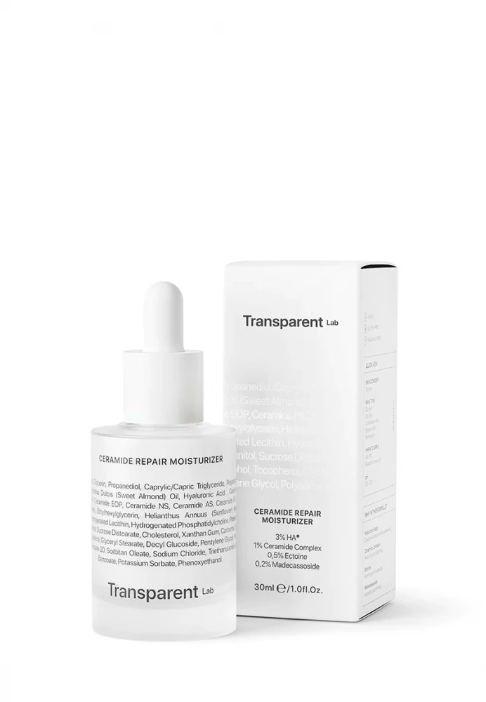 Transparent Lab - Відновлююча зволожуюча сироватка для обличчя  Ceramide Repair Moisturizer - Зображення 3