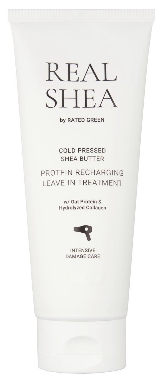 Rated Green - Восстанавливающий термозащитный крем для волос Real Shea Protein Recharging Leave-in Treatment - Фото 1