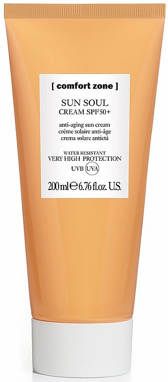 Comfort Zone - Сонцезахисний крем для обличчя SPF50+ Sun Soul Face Cream SPF50+ - Зображення 1