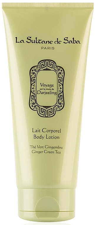 La Sultane De Saba - Молочко для тела с ароматом зеленого чая и имбиря Body Lotion Green Ginger Tea - Фото 1