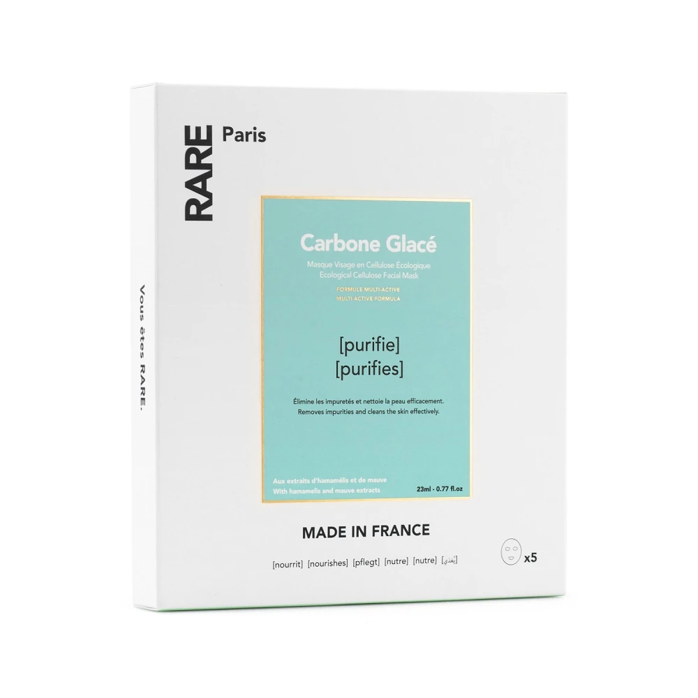 Rare Paris - Очищаюча маска Carbone Glacé - Зображення 4