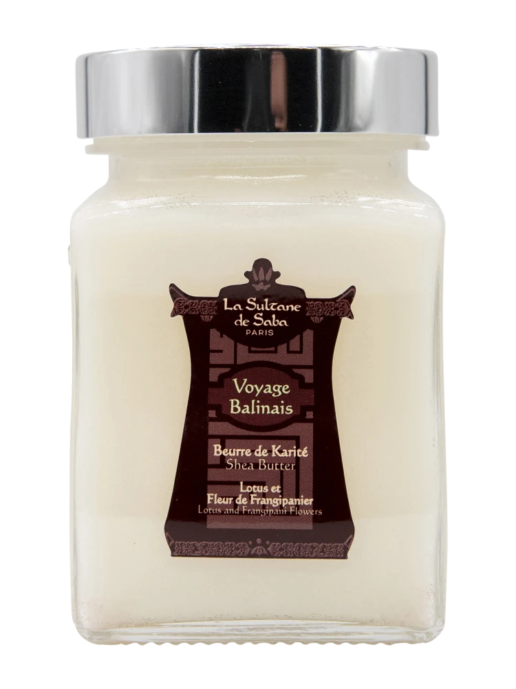 La Sultane De Saba - Масло каріте з ароматом лотосу і франжипані Shea Butter Lotus and Frangipani Flowers - Зображення 1