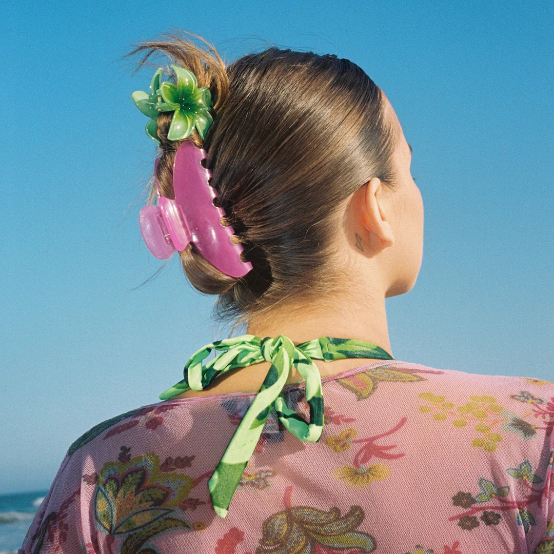 Emi Jay - Большой крабик для волос "Blossom" Big Effing Clip in Blossom - Фото 3
