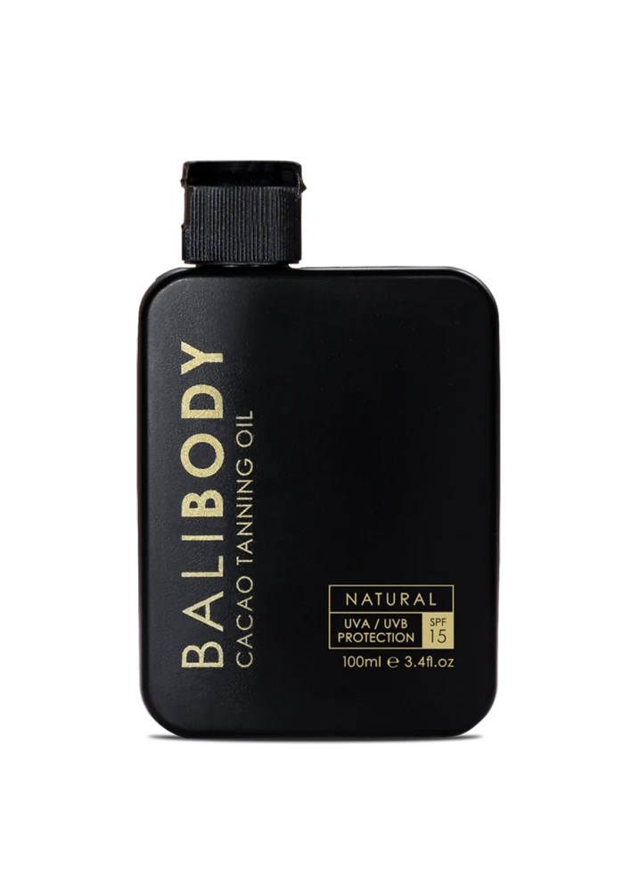 Bali Body - Олія для посилення засмаги з какао SPF15 Cacao Tanning Oil SPF15 - Зображення 1