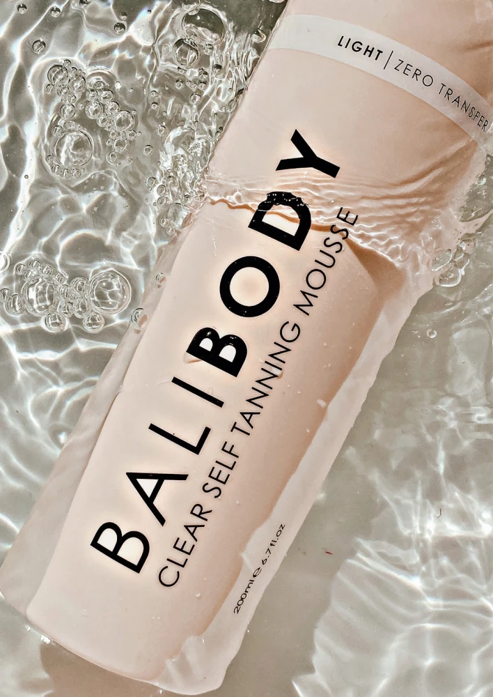 Bali Body - Прозорий мус-автозасмага для тіла Clear Self Tanning Water - Зображення 2