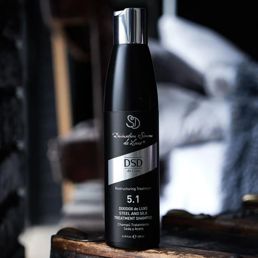 DSD de Luxe - Відновлюючий шампунь Сталь і шовк 5.1 Steel and Silk Treatment Shampoo - Зображення 2
